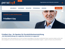 Tablet Screenshot of friedbert-gay.de